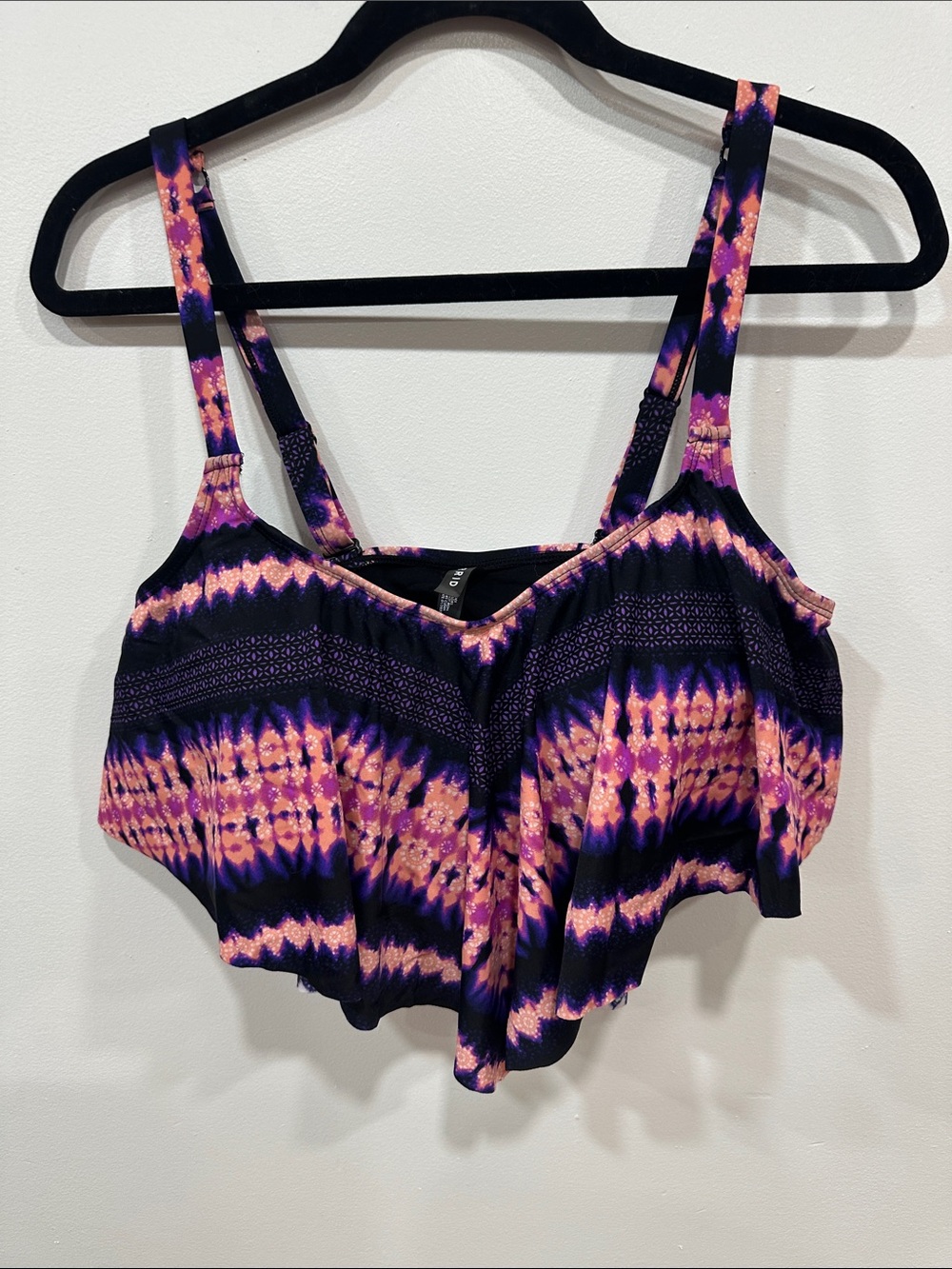 Torrid Tie-Dye Flowy Swim Top